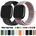 Sport Nylon Loop Armband Für Fitbit Versa 4 3 Fitbit Sense 2 1 Ersatzband Strap