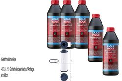 5 L LIQUI MOLY DSG Getriebeöl 8100 MAHLE Getriebeölfilter für Audi A6 Avant 2.0