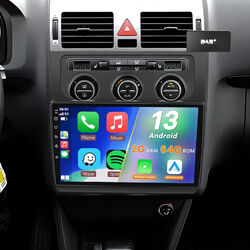 DAB+ 2+64GB Android 13 Carplay Autoradio GPS RDS Für VW Touran 1T1 1T2 1T3 04-08