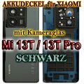 Akkudeckel Xiaomi 13T / T Pro schwarz Rückseite Deckel Backcover Gehäuse Mi 13 T