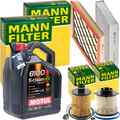 MANN INSPEKTIONSPAKET+5L MOTUL 5W-30 MOTORÖL passend für OPEL ASTRA J 2.0 CDTI