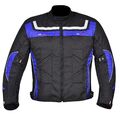 Herren Motorrad Wasserdicht Cordura Textil Jacke Motorrad Ce Rüstungen Blau