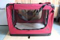 lionto Hundetransportbox Hundetasche Hundebox Faltbare Kleintiertasche, (XXL) 90