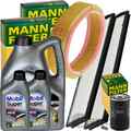 MANN FILTER INSPEKTIONSPAKET+7L MOBIL 10W40 MOTORÖL für MERCEDES W124 260-300 E