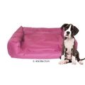 Hundebett TB5022S rot Hundekorb Hundekissen Hundesofa Tierbett Schlafplatz 