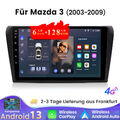 Für Mazda 3 2004-2009 BK Autoradio 6+128GB Carplay Android 13 GPS WIFI DSP 8Kern