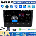 DAB+ 2+32G Android13 Carplay Autoradio GPS Navi Kam Für VW GOLF 5 6 Touran Caddy