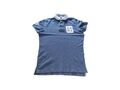 Tommy Hilfiger Poloshirt Gr. M Herren Mit Kragen T-Shirt Marine Blau