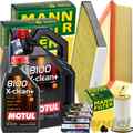 MANN INSPEKTIONSPAKET+6L MOTUL 5W30 MOTORÖL passend für VW GOLF 7 PASSAT B8 AUDI