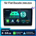 DAB+ 4+64GB Für Fiat Ducato 2006-2023 Android 13 Autoradio Navi CarPlay WIFI USB