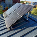 Solarpanel Halterung Aufständerung Solarmodul PV Wand Montage Balkonkraftwerk DE