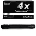 4x PRO Patrone BLACK für Lexmark X-950-DHE X-954-DE X-950-DE X-952-DTE X-952-DE