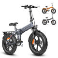 20" 250W E-Bike Elektrofahrrad 48V 13AH Faltbar E-Mountainbike Fatbike 45KM/H