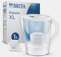 BRITA Wasserfilterkanne weiß 3,5L Marella XL 4-Stufen Filter reines Frischwasser