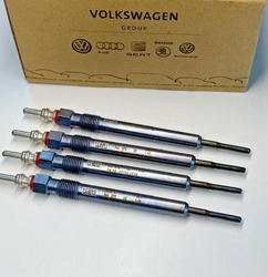 4x Original Glühkerzen TDI Dieselmotor 059963319AB, 059963319M VW AUDI SKODA