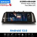 10,25" Android 13 Autoradio BMW 5er F10 F11 CIC Navi DAB Idrive CarPlay Qualcomm