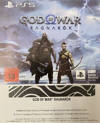 God Of War Ragnarök PS5 Playstation 5 Download Code NEU