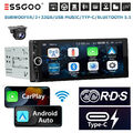 Android 13 32G Carplay 1 DIN Autoradio Mit GPS Navi RDS WIFI Bluetooth + Kamera