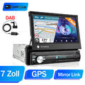 Autoradio Single 1Din 7'' Android 13.0 2G+64G Player GPS Navi Wifi USB FM DAB BT