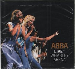 Abba Live At Wembley Arena double CD Europe Polar 2014 2 CD set still sealed in