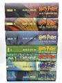 Harry Potter Büchersammlung Band 1-7 komplett gebunden gezackt Cover - GEBRAUCHT