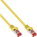 Netzwerkkabel Cat.6 Patchkabel 1,0m Gelb S/FTP PiMf  LAN DSL PVC CCA 5 Stück