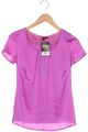 Comma T-Shirt Damen Shirt Kurzärmliges Oberteil Gr. EU 34 Pink #de544b0