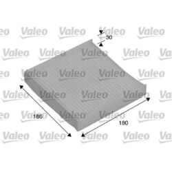 ORIGINAL® Valeo Filter, Innenraumluft für Fiat Sedici Honda Jazz II Jazz I