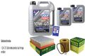 INSPEKTIONSKIT FILTER LIQUI MOLY ÖL 7L 10W-40 für BMW 3er Cabriolet E36 320i