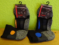 2-4 P. Kurzsocken Funktions Lauf Trekking Socken Wandersocken Outdoor 39 - 46 