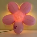 IKEA Kinderzimmerlampe - Smila Blomma rosa - Blumen Wandlampe mit 🦋 Stickern 