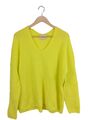 MOS MOSH V-Ausschnitt-Pullover Damen Gr. DE 36 blassgelb Casual-Look