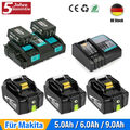 18 Volt Original Für Makita Akku 18V BL1860B 18V Li-Ion LXT BL1850 BL1890 BL1830