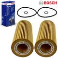 2x BOSCH ÖLFILTER FÜR BMW 1ER E87 3ER E46 E90 318D 320D 5ER E60 E61 11427787697