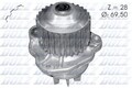 Wasserpumpe Kühlmittelpumpe Dolz für Renault Espace III Laguna 1999-2001 C135