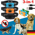 3 in1 Antibell Hunde Halsband Vibration Ton OHNE SCHOCK SPRAY Erziehungshalsband