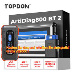 TOPDON AD800 BT 2 Pro KFZ OBD2 Diagnosegerät Auto Scanner ALLE SYSTEM Bluetooth⭐⭐⭐⭐⭐10W+Sold✅AUTOVIN✅28+Reset✅100+Brands✅CAN FD✅64GB