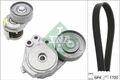 Keilrippenriemensatz INA FÜR Audi Skoda VW Seat A1 + Sportback 05-18 529034210