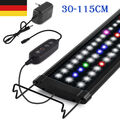 30-115cm LED Aquarium mit Timer Lampe Süßwasserfische Vollspektrum RGB 6-25W DE