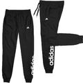 Adidas Damen Jogginghose Trainingshose Sweat Hose Freizeit Sport Hose schwarz