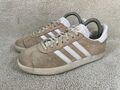 Adidas Gazelle Damen Sneaker Sportschuh Turnschuh Gr. 37 EU Beige Weiß