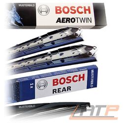 BOSCH AEROTWIN RETROFIT SCHEIBENWISCHER VO+HECKWISCHER FÜR MITSUBISHI SPACE STAR### FÜR BJ 98-04 PASSEND ###