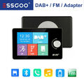 ESSGOO 2.8'' DAB+ Digital Autoradio Bluetooth Adapter FM Transmitter USB Musik