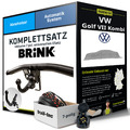 Anhängerkupplung BRINK abnehmbar für VW Golf VII Kombi +E-Satz NEU ABE inkl. EBA