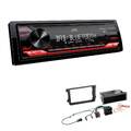 JVC KD-X282DBT Auto Radio Bluetooth DAB+ USB für Volkswagen VW Scirocco III