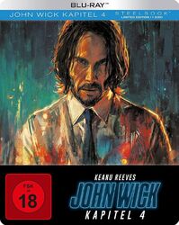 John Wick: Kapitel 4 - Uncut - Limited Steelbook # BLU-RAY-NEU