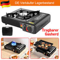 BBQ Herd Campingkocher Gaskocher Camping Outdoor Tischgrill Tragbarer Koffer DHL