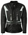 Bangla Herren Motorrad Textil Jacke Motorradjacke Protektoren Schwarz-grau S-7XL