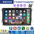 9" 32G Android 13 Carplay Autoradio BT KAM Für VW GOLF 5 6 Plus Touran Caddy EOS