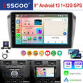 32G Android 13 Carplay GPS Nav RDS BT WIFI MIK Autoradio Kam Für Mazda 3 2003-09